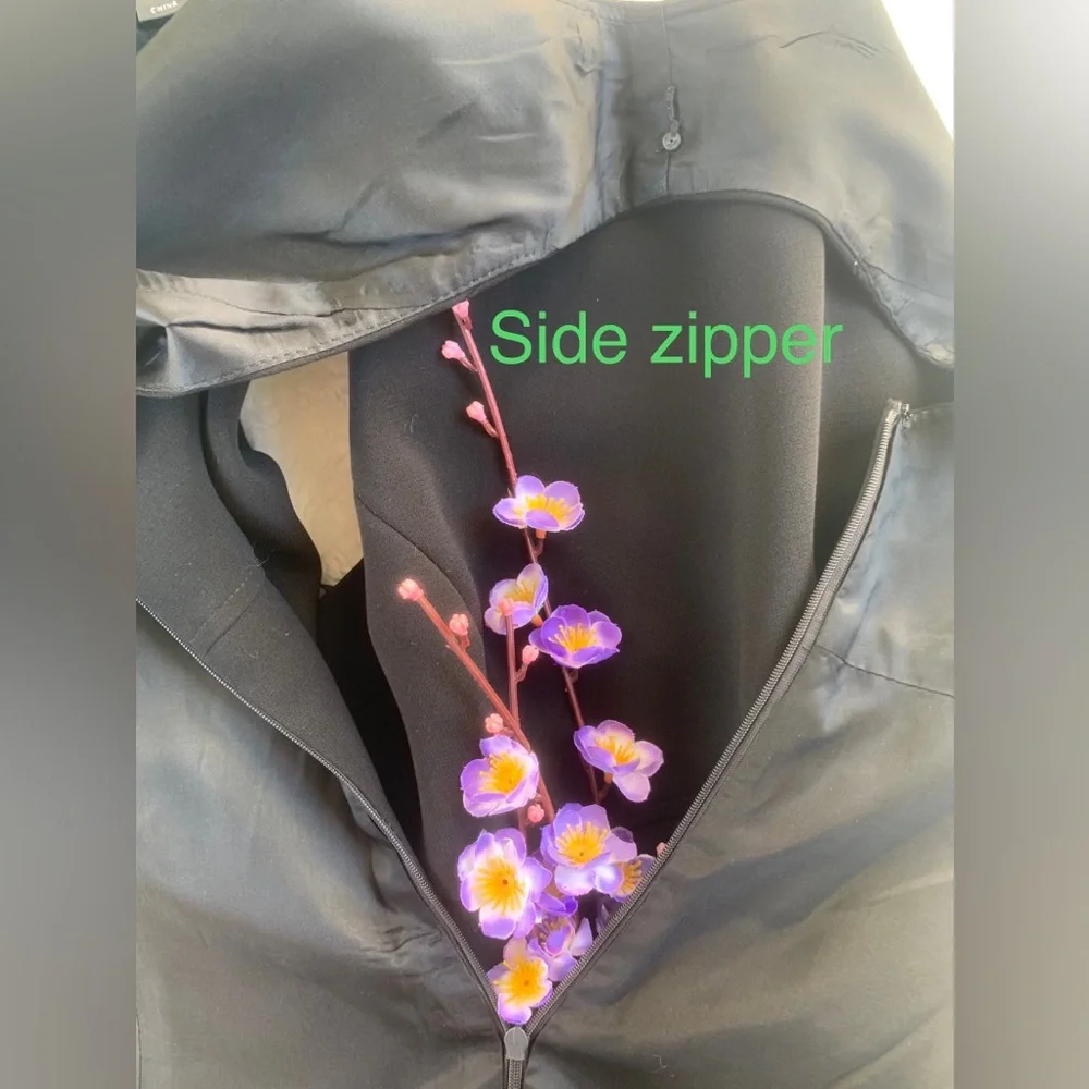 5 ⭐️TAHARI x Larry Levin 🔝 Style& Quality, Empire Waist princess seams - Picture 14 of 16